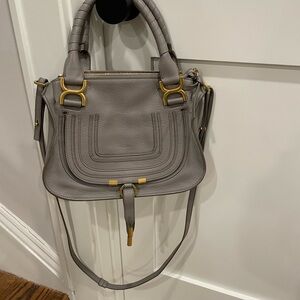 CHLOE MARCIE BAG IN GRAINED LEATHER
